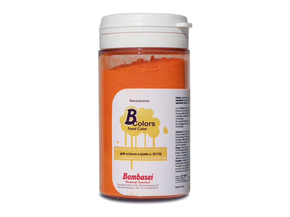Pulverfarbe orange 25g E110