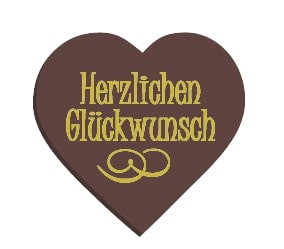 Herzlichen Glückwunsch Herz