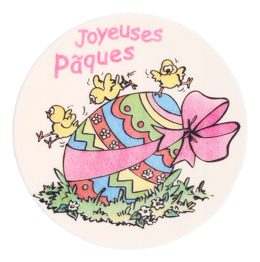 Joyeuses Paques rond