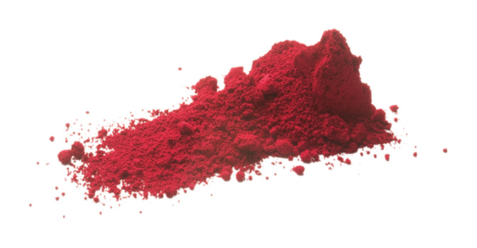 Pulverfarbe rot 25g