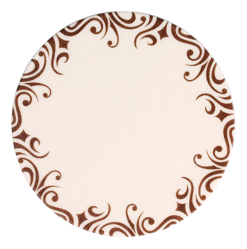 Tortenschild neutral