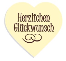 Herzlichen Glückwunsch Herz