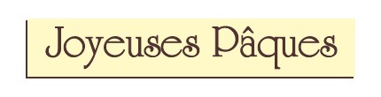 Joyeuses Pâques