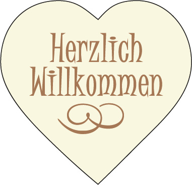 Herzlich Willkommen Herz
