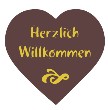 Herzlich Willkommen Herz